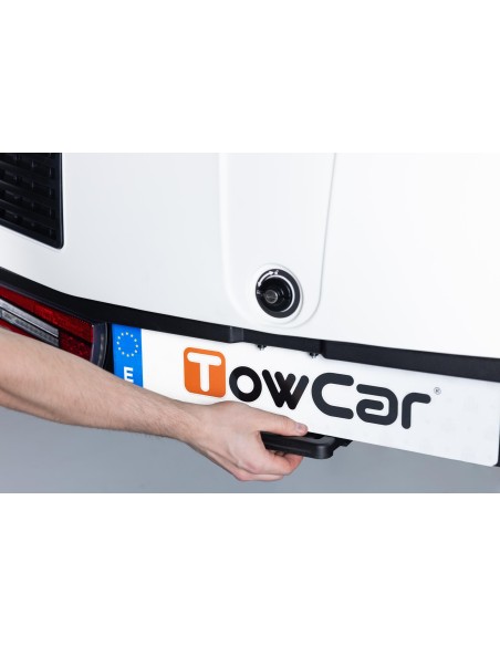 Přepravní box na tažné zařízení TowCar TowBox V3 Arctic (bílá)