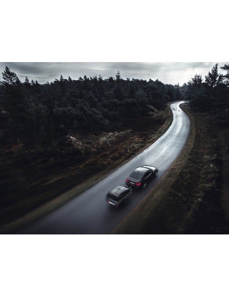 Půjčení vozíku Brenderup 1205 S s dvojitou bočnicí a plastovým víkem