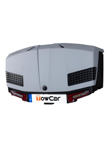 Přepravní box na tažné zařízení TowCar TowBox V3 Classic (šedá)